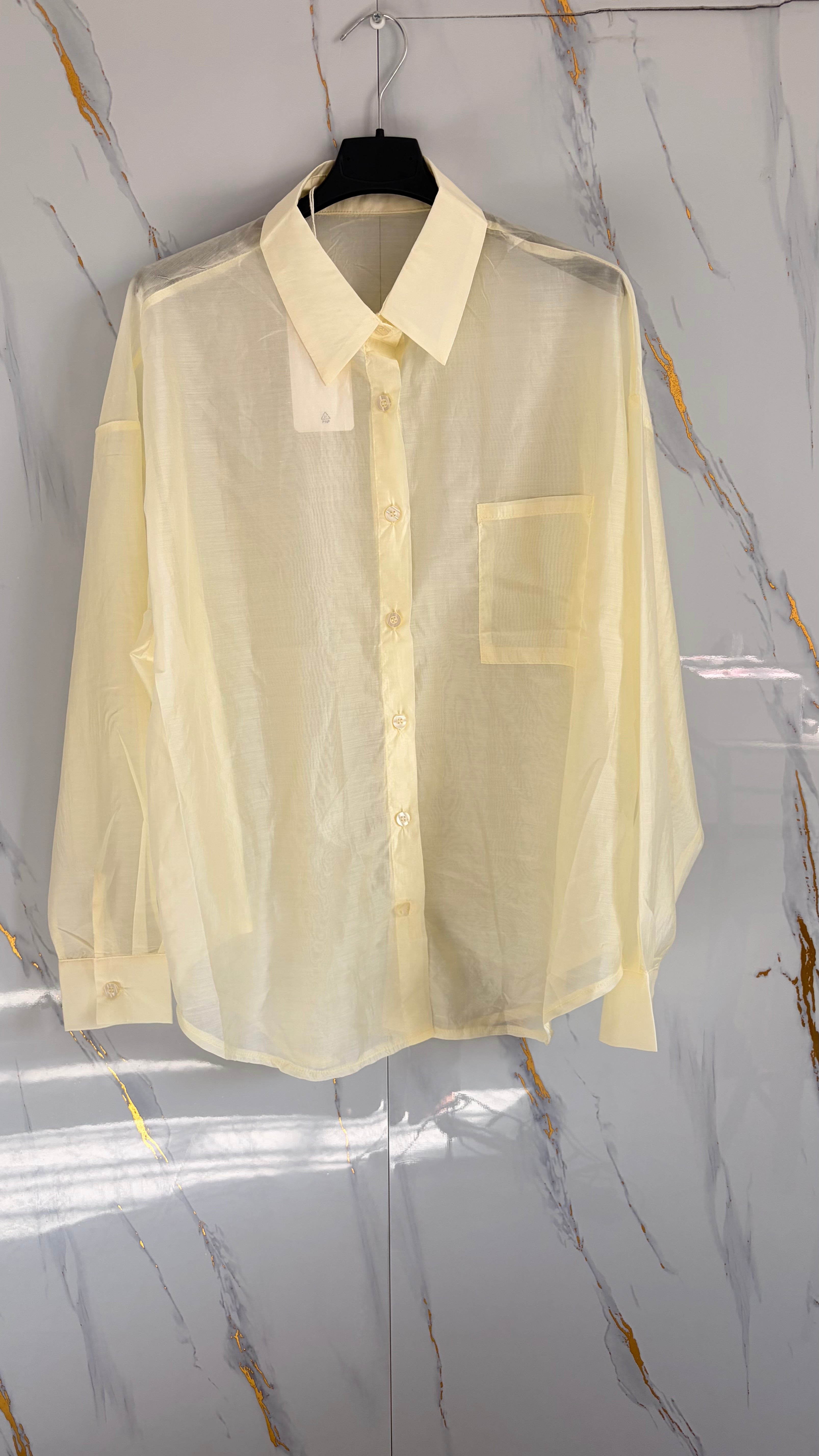 Camicia semi velata