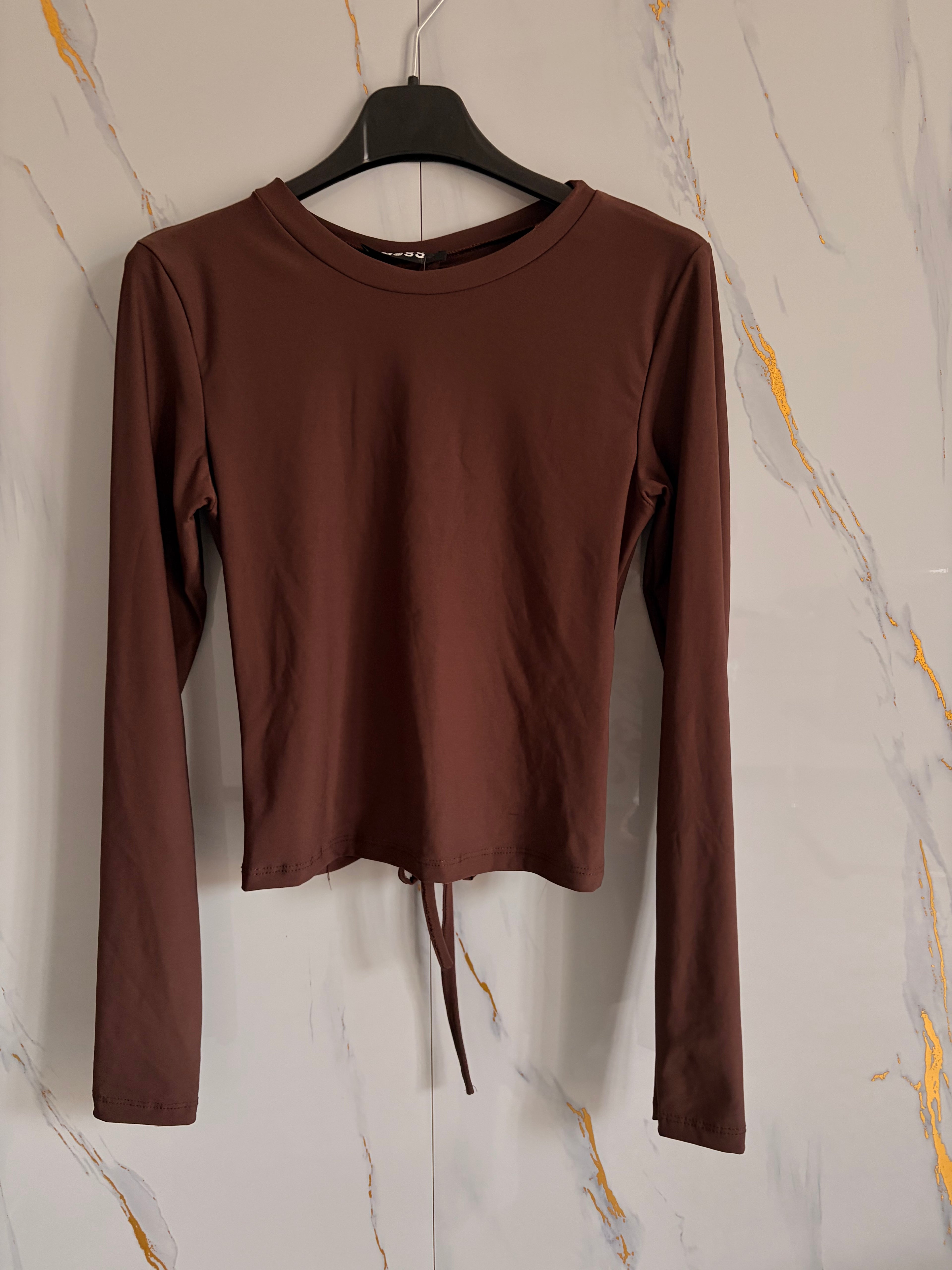 Maglia scollo a goccia